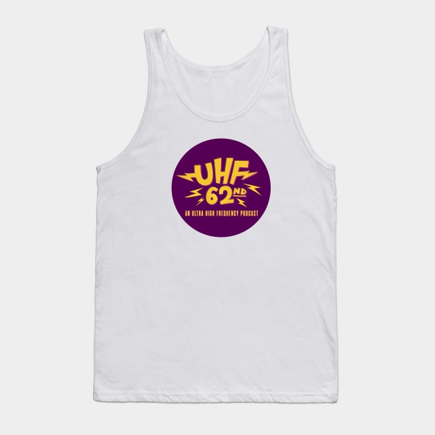 UHF 62nd Purple Button Tank Top by UHF62nd